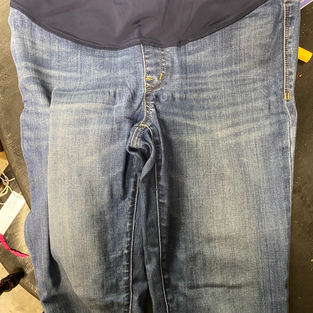 Madewell Over the Belly Skinny Maternity Jeans